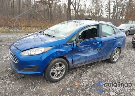 2019 Ford Fiesta Se z USA, uszkodzony, nr VIN 3FADP4BJ0KM156071